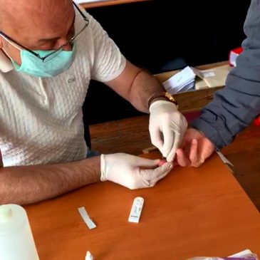 İstanbul Yelken Kulübü personeline Covid 19 tarama testleri yapıldı.